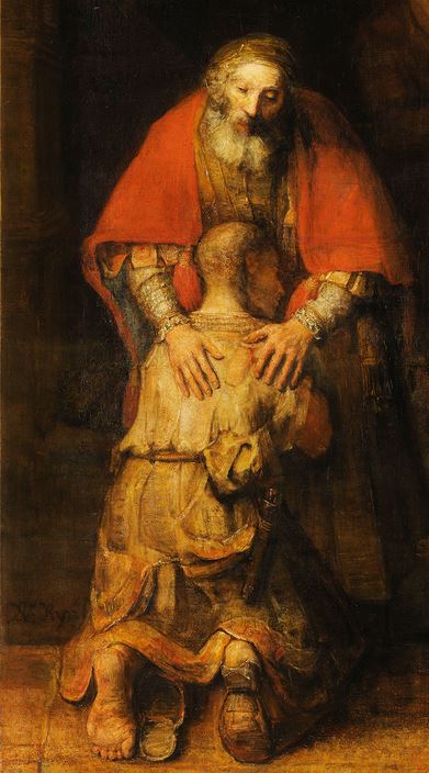 Rembrandt Harmenszoon van Rijn, 1668, Il ritorno del figlio prodigo